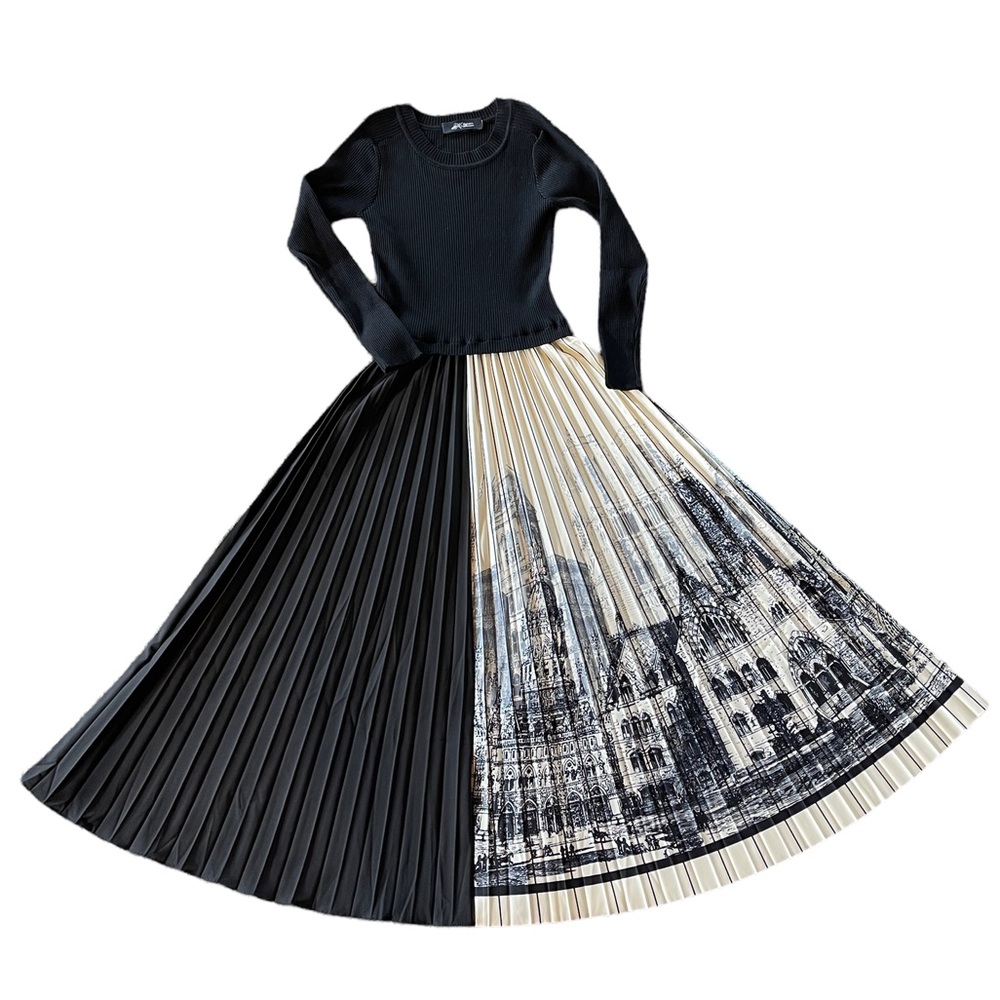 ❤️ The KIMORA full European Cityscape Dress - Picture 11 of 15